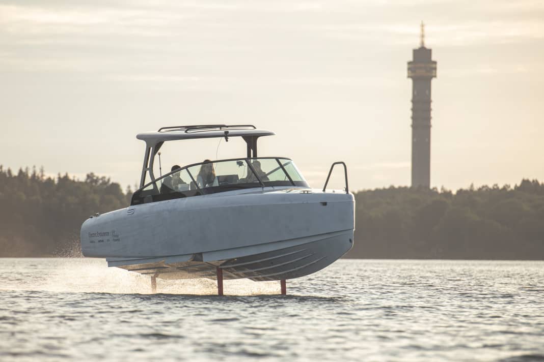 The Candela C-8 covered 420 nautical miles within 24 hours in the Stockholm archipelago - the equivalent of 777 kilometres or 483 miles