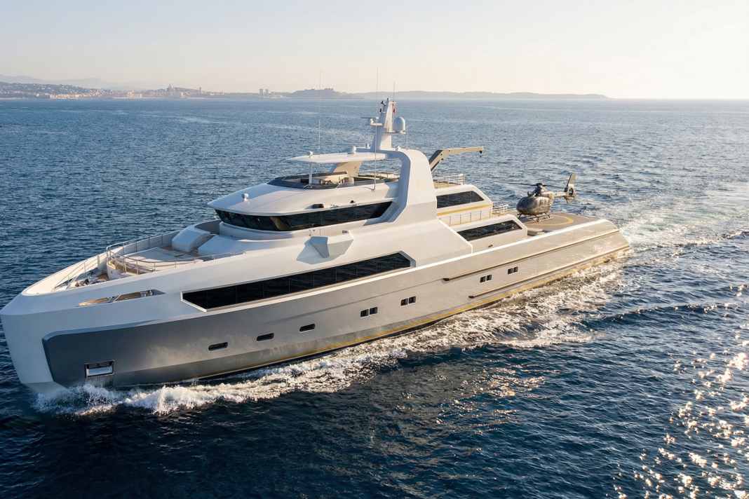 EE Yacht Design: The 65-metre explorer is both a luxury yacht and a research vessel.