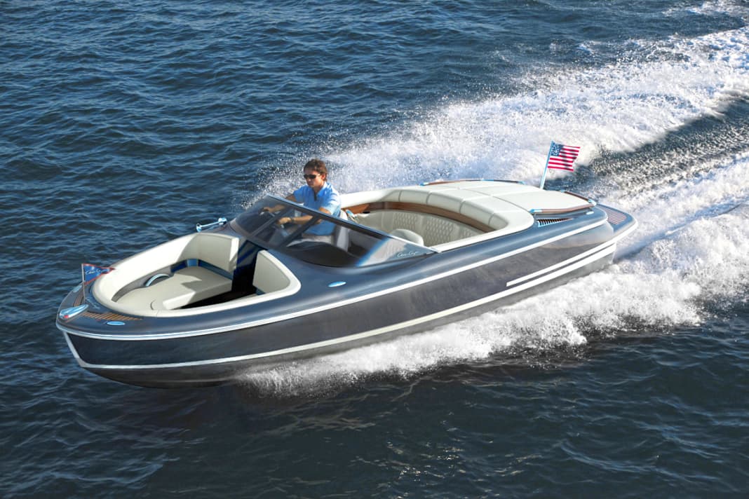 Edel von der Spitze bis zum Heck: die neue Chris-Craft Carina 21.