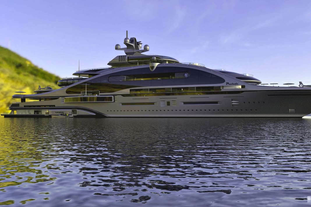 Gigayacht project "Prelude"