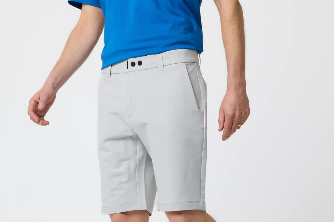 The new light grey shorts from Henri Lloyd.