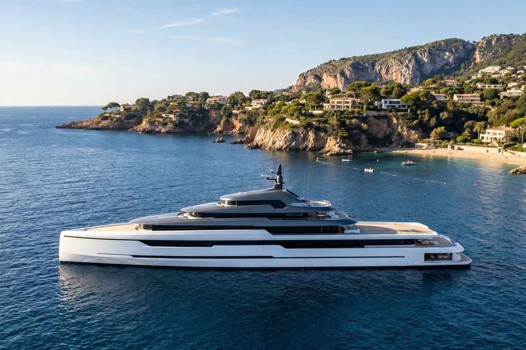 The 100-metre concept by Focus Yacht Design of Bremen.