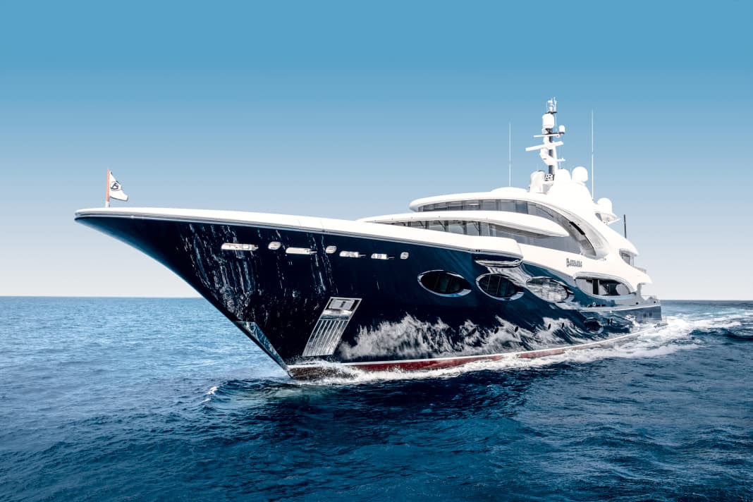 Stylistic confidence: the sweeping lines of the superstructures are part of Sam Sorgiovanni's repertoire