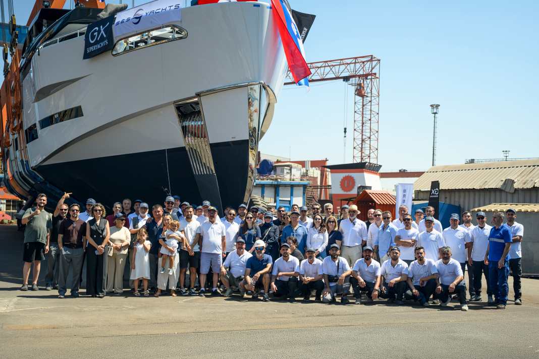 GX family: The staff at SES Yachts posed for the photo.