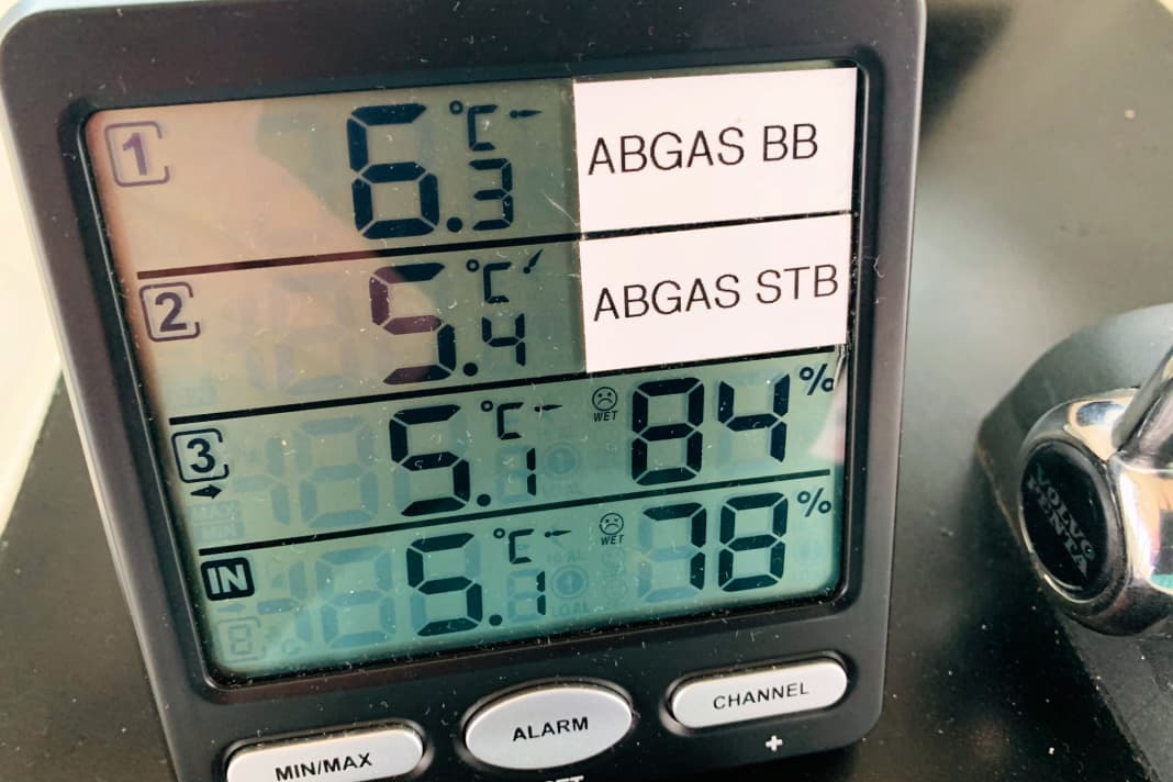 Well labelled, and the skipper always has an overview