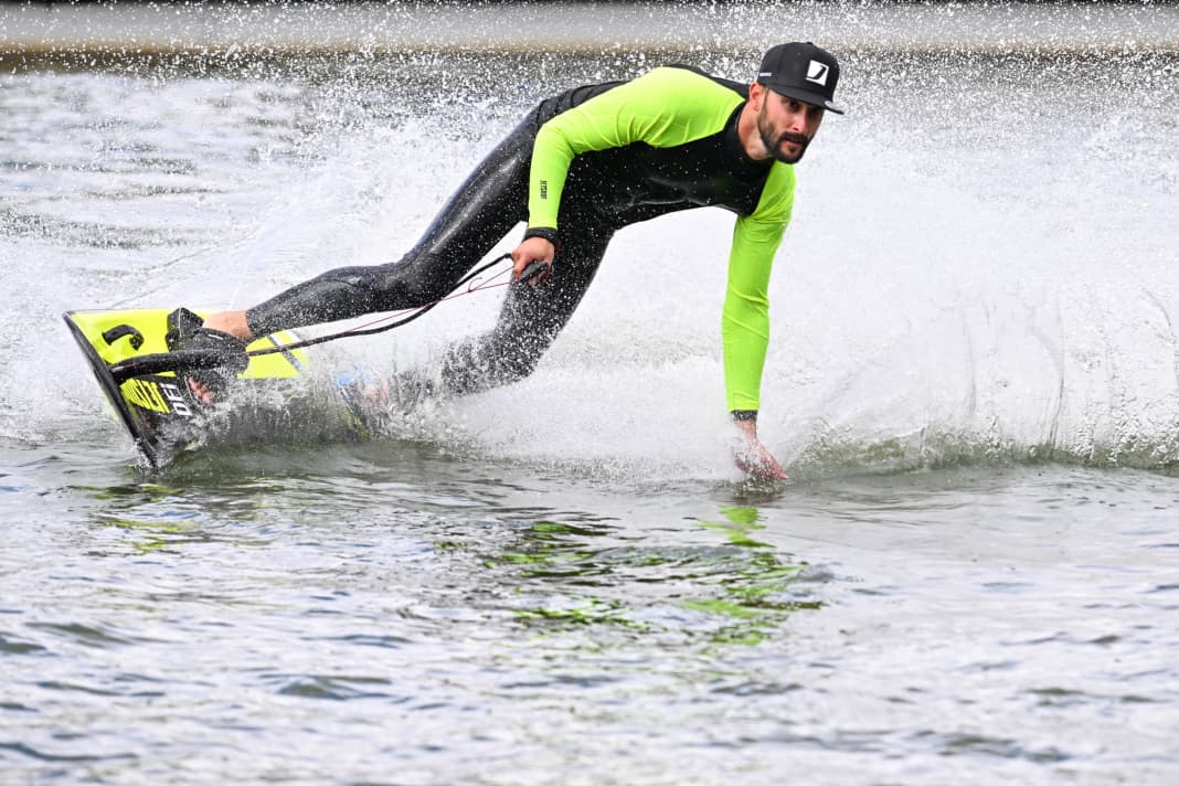 Demo: Jetsurf auf dem Messe-See