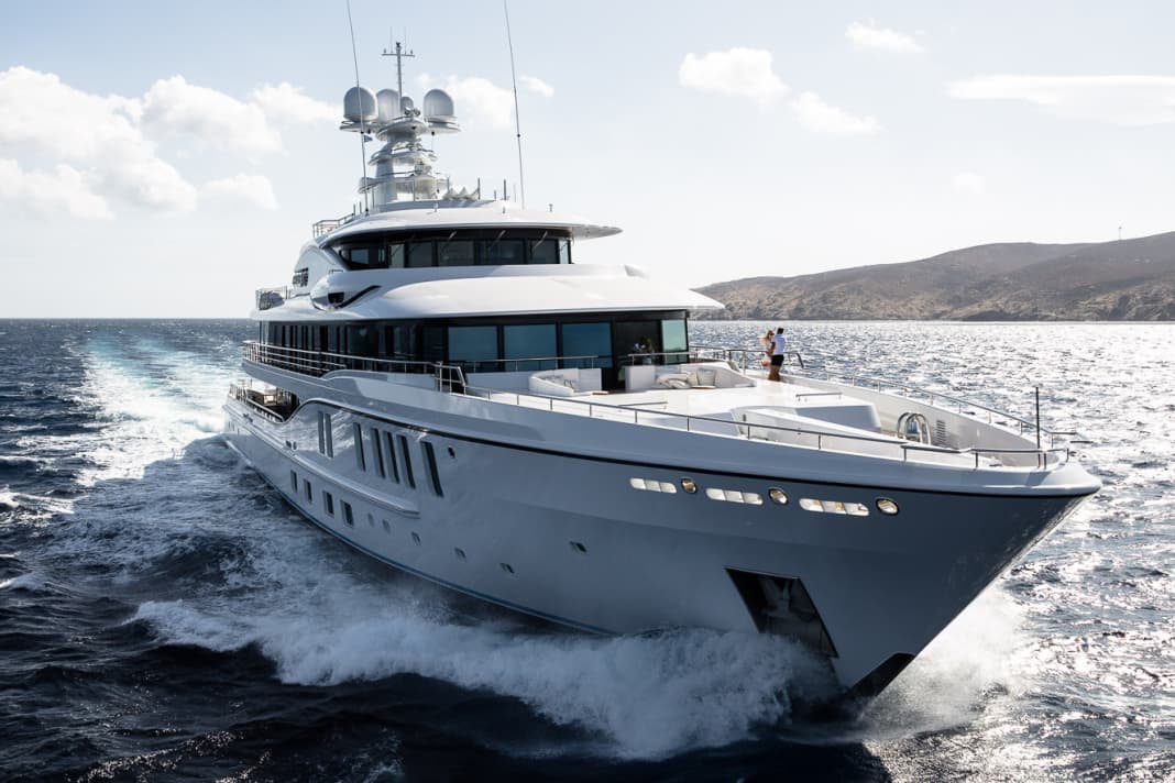 Travelling with the whole family: Tim Heywood designed the exterior of the Amels 242