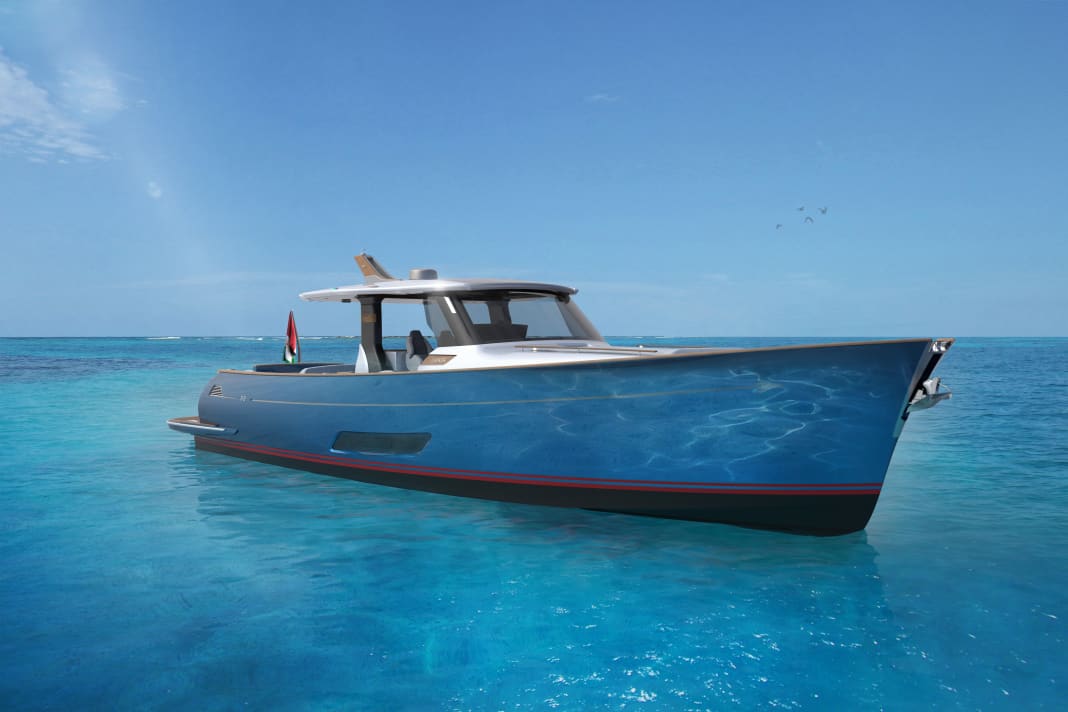 Die neue Lancia Aprea als Rendering der Werft