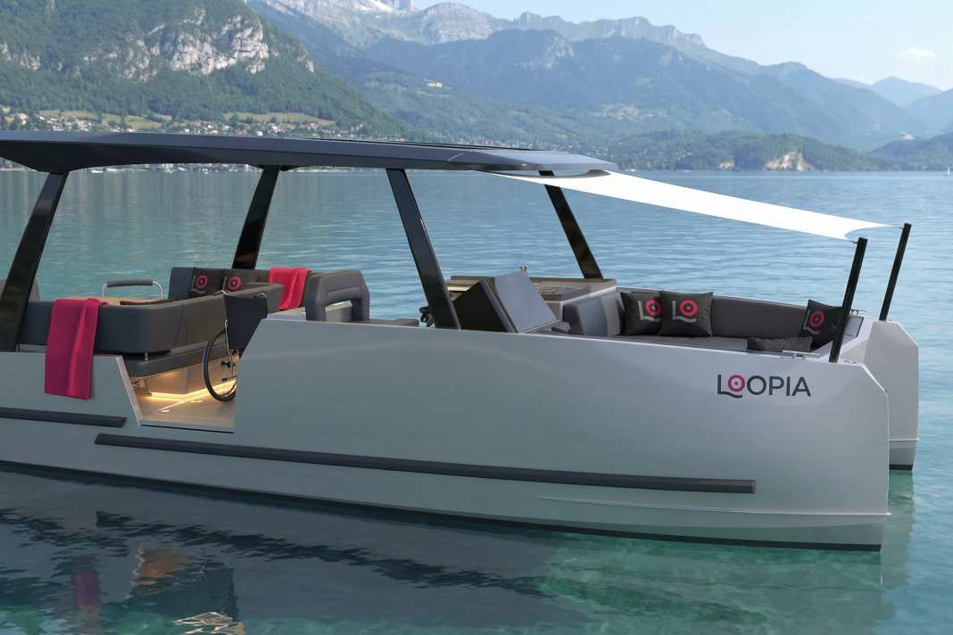 New brand, new concept. With the Loopia 290, Sea Loop Marine is launching an exciting and highly versatile pontoon concept onto the market.