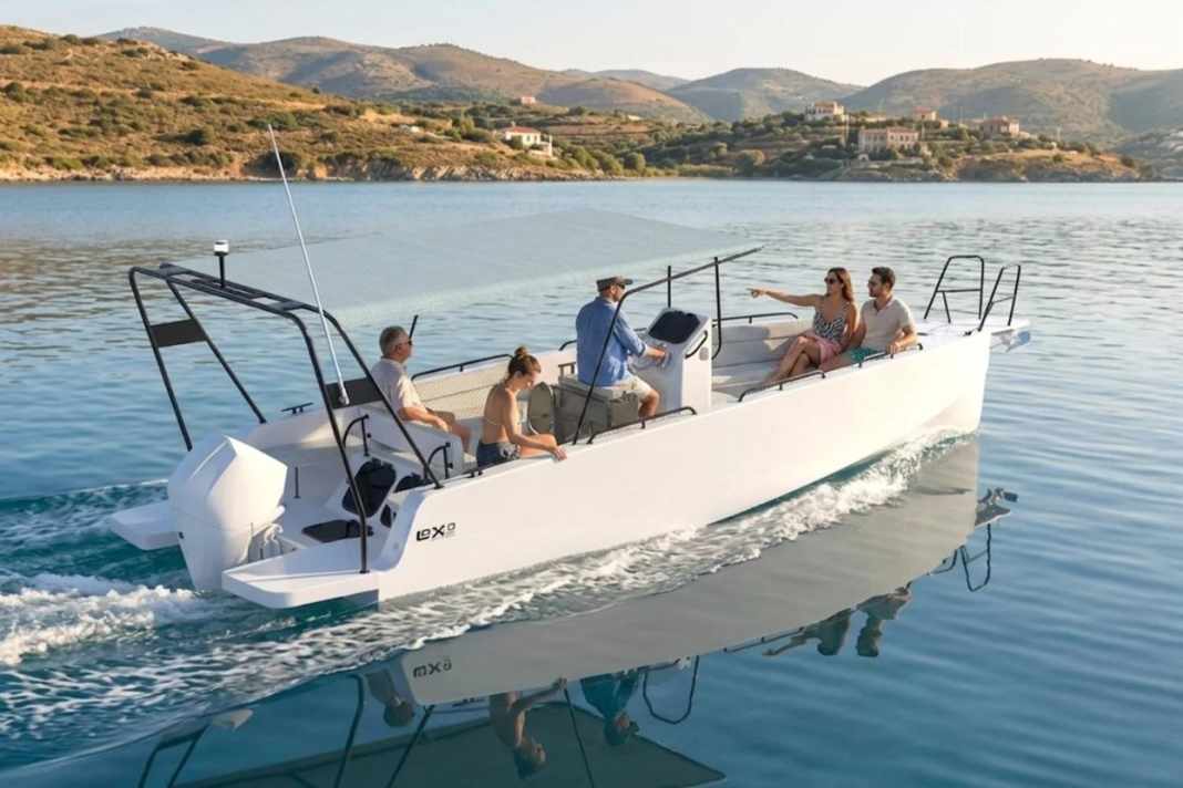Die Loxo 30 Open von Pogo Structures als Ausflugsboot.