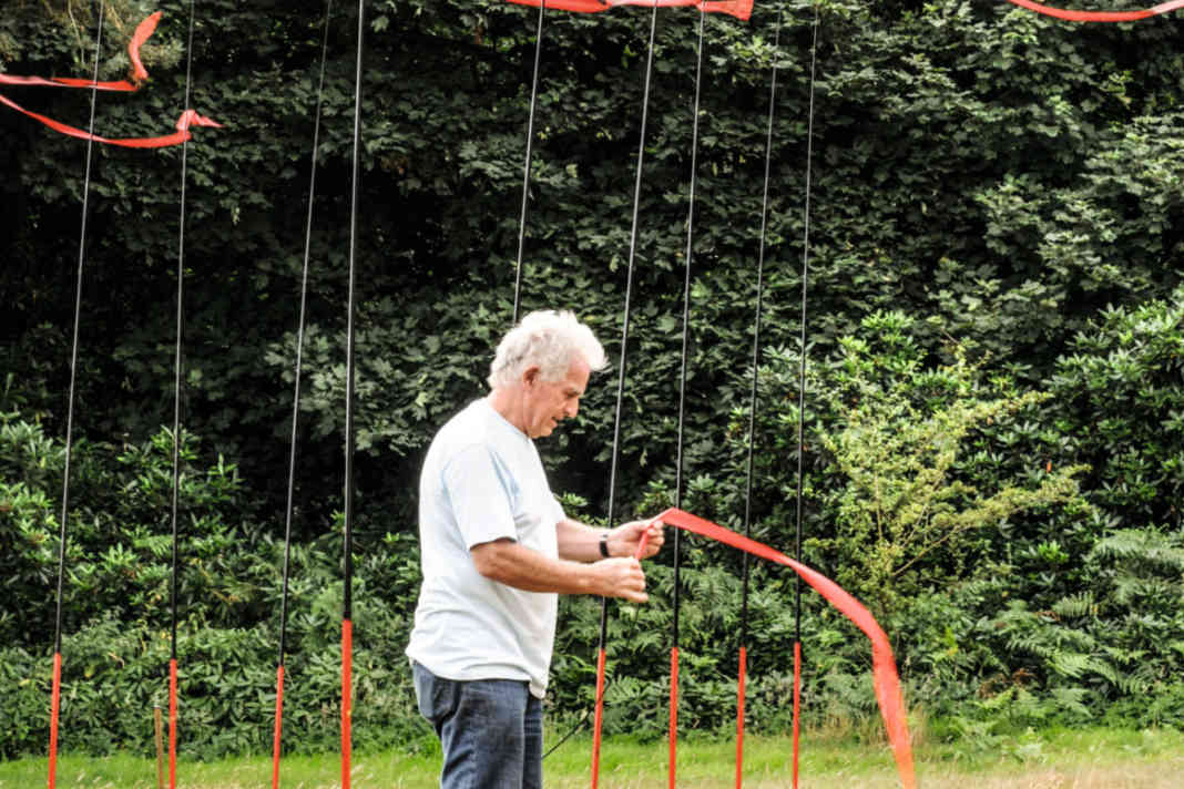 Eye-catcher: Over the years, Martin Francis has worked on many extraordinary
installations and ...