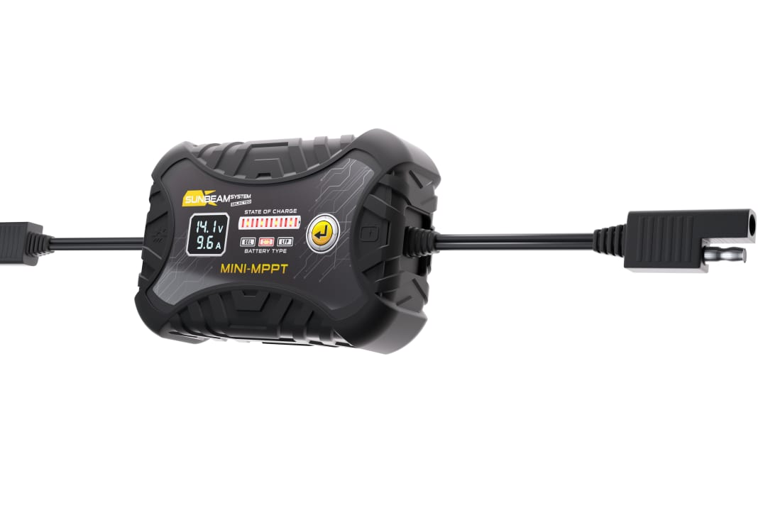The small solar charge controller with up to 50 per cent more efficiency