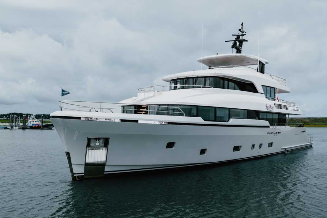 Ready: The Martinique 122 is ready for testing in the North Sea.