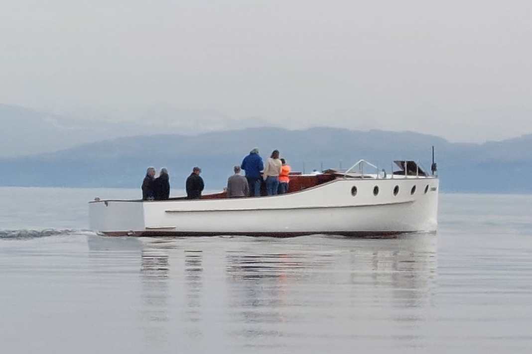 Back on the move: The Altenrhein on a test run