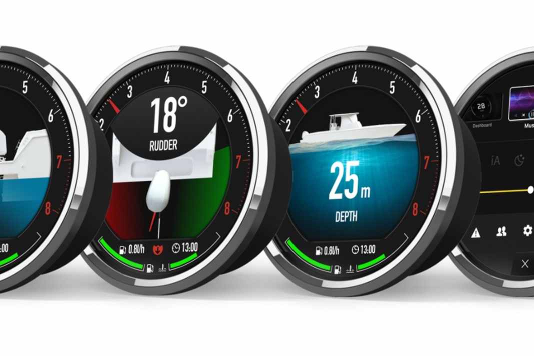 Thanks to the NMEA 2000 connection to the existing network, all connected sensors can be monitored.