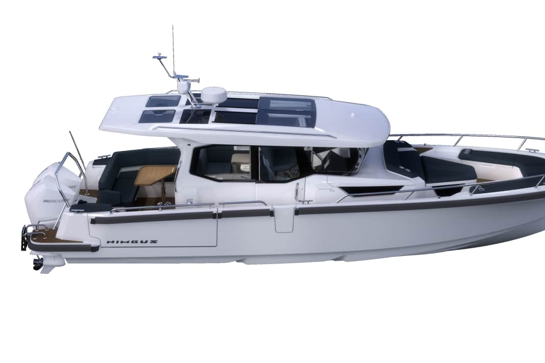 Die Nimbus Sport Coupé 35 teilt ihren Rumpf mit dem bereits bekannten Modell Sport Tender 35.