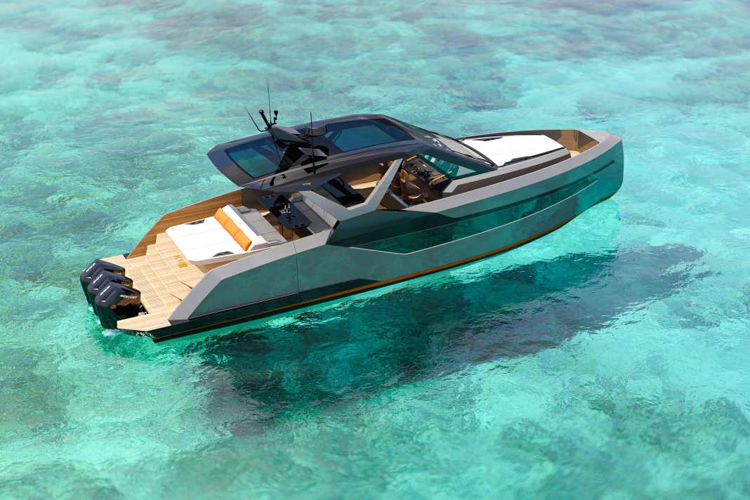 A bird's eye view of the new Nuva M14.