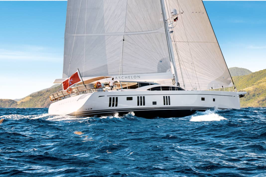 Comfortable sailing ...