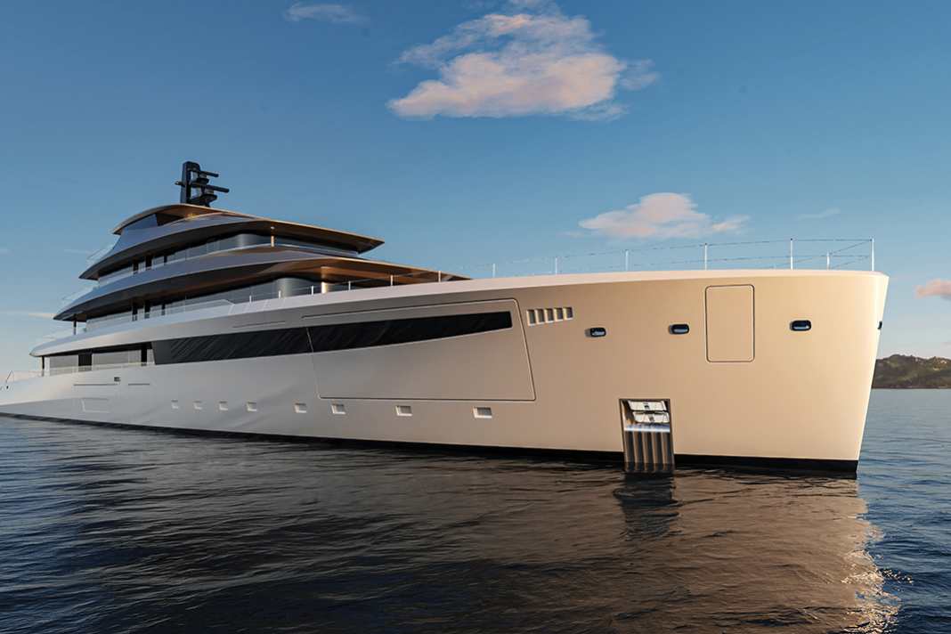 72 metres: Heesen worked closely with Sinot on the design.