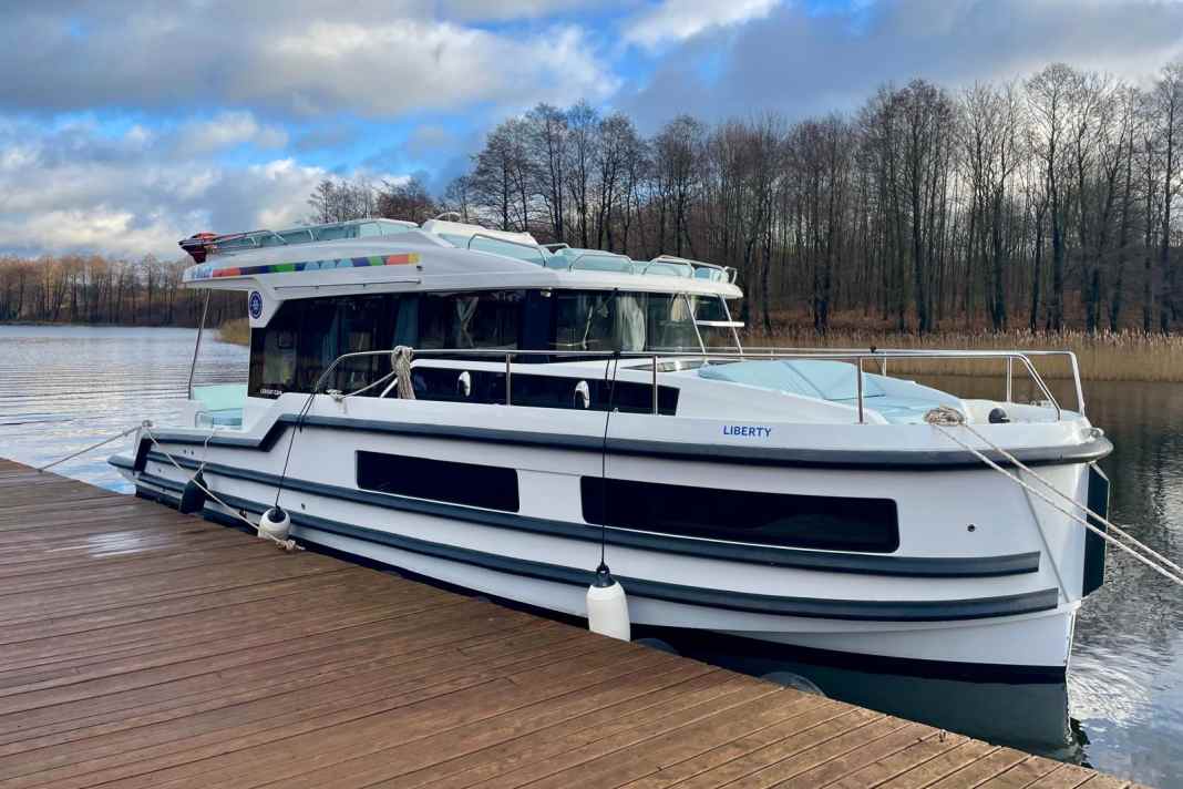 The new "Liberty" luxury class boat will be available from April at several Le Boat locations