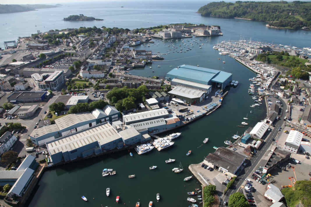 All the best! Princess Yachts is picturesquely situated at the mouth of the River Tamar. The sea is within sight.