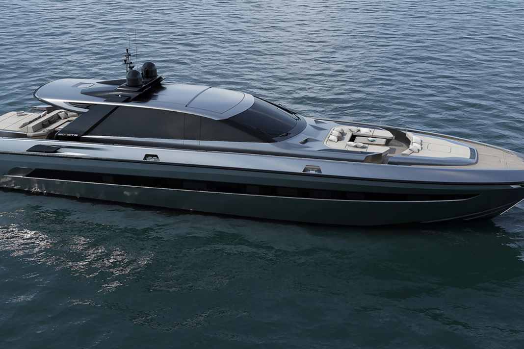 Otam 90 GTS: Eine Luxusyacht mit sportlichen Linien