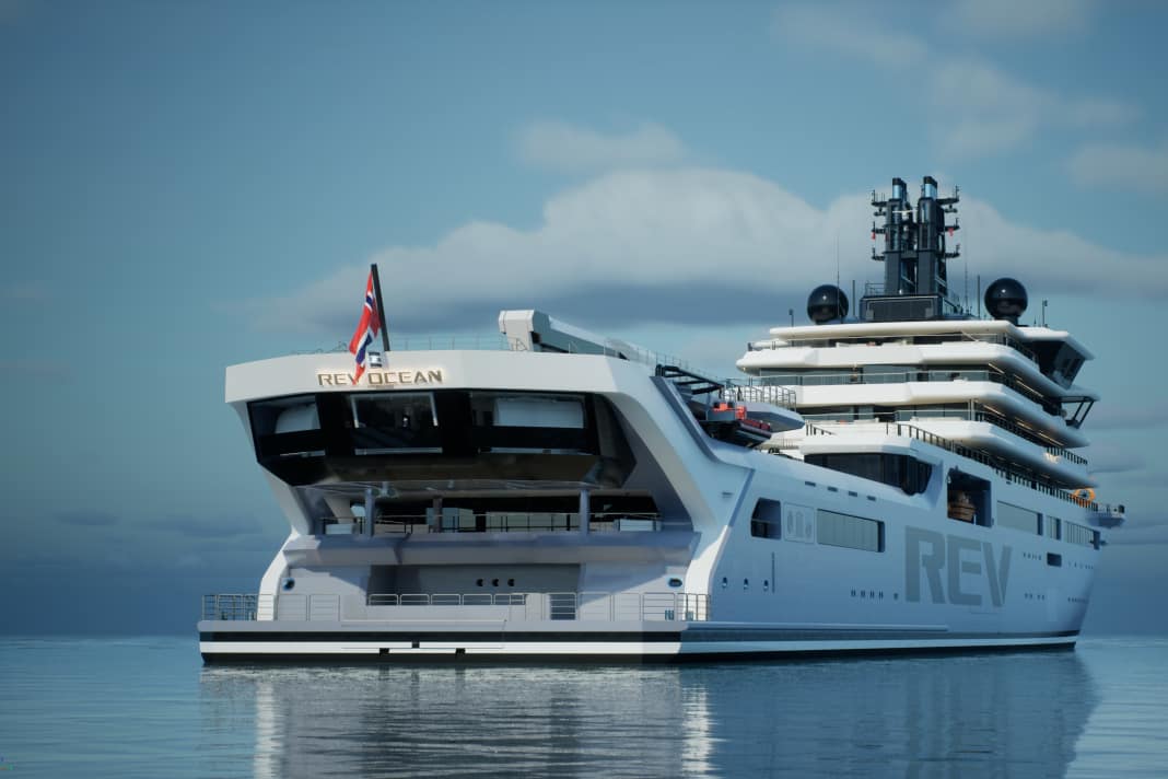 Tough trawler: A trawl system for research purposes, which the Norwegian client helped to develop, rolls out of the stern. It pre-sorts live samples using camera recognition (Deep Vision AI from Scantrol) and sucks them into the laboratory via a vacuum hose.
