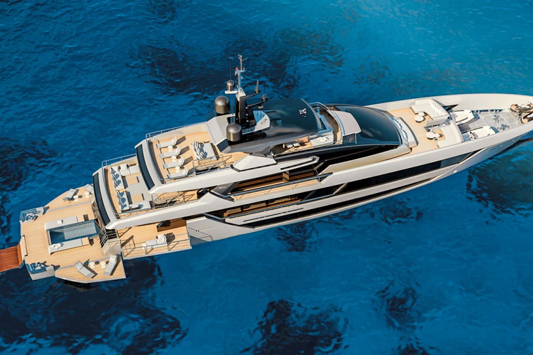 Die größte Riva, die je gebaut wurde: Das Modell 54 Metri