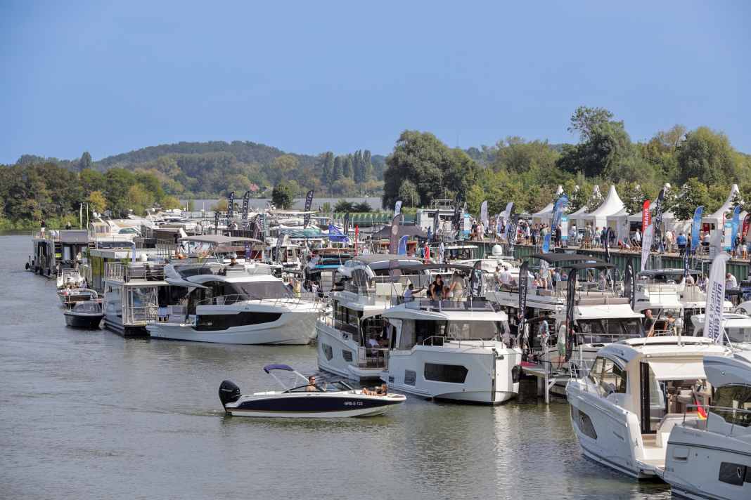 Die Boot & Fun Inwater in Werder bietet ein schönes Ambiente.