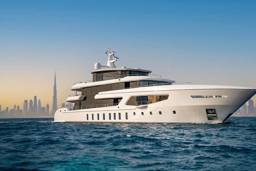The Romeo 55 has a cruising speed of 10 knots.