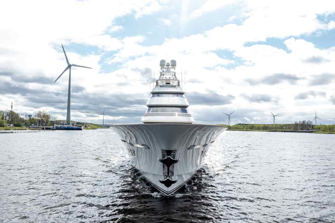 "Special One": 52 Meter auf dem Weg zur Probefahrt