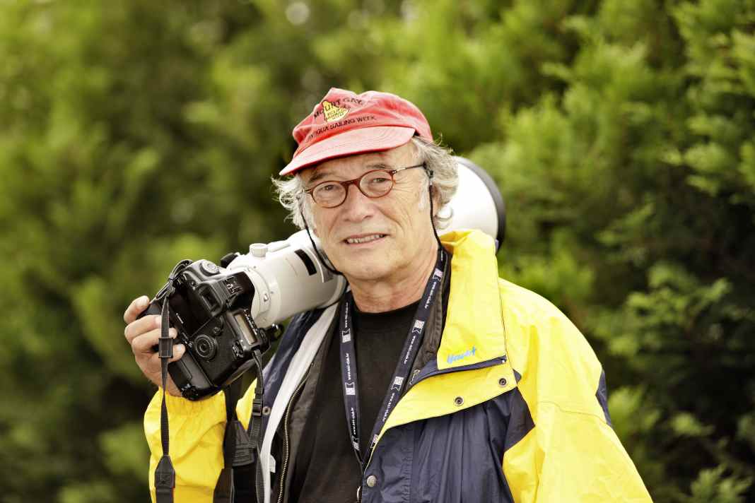 C'est ainsi que l'on connaissait Harald Mertes : toujours le "gros sac" sur l'épaule.