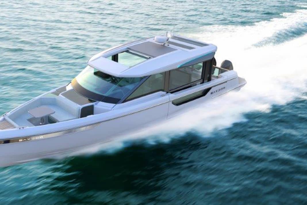 Die neue Saxdor 400 GTO wird auf dem Cannes Yachting FEstival 2023 präsentiert