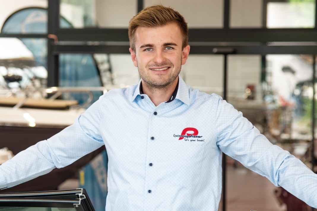 Dennis Pfister, Sales Manager at Boote Pfister, southern Germany's largest dealer for new and used motorboats.