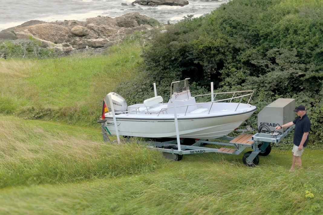 The Sefabo from C-Pack is also designed to master small inclines off-road