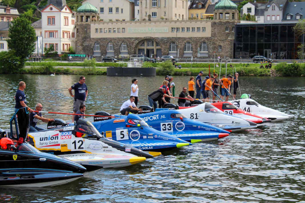 Zum 40. Mal findet das Internationale Motobootrennen auf der Mosel statt