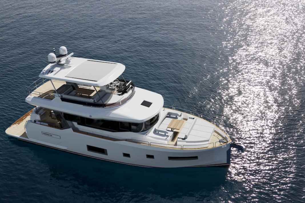 The Sirena 60 takes the place of its predecessor, the Sirena 58.