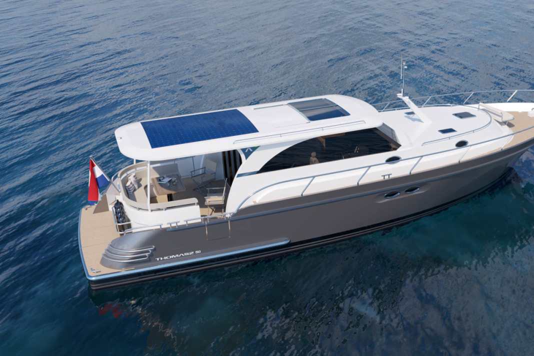 Eine 15-Meter-Yacht die reichlich Komfort bietet.