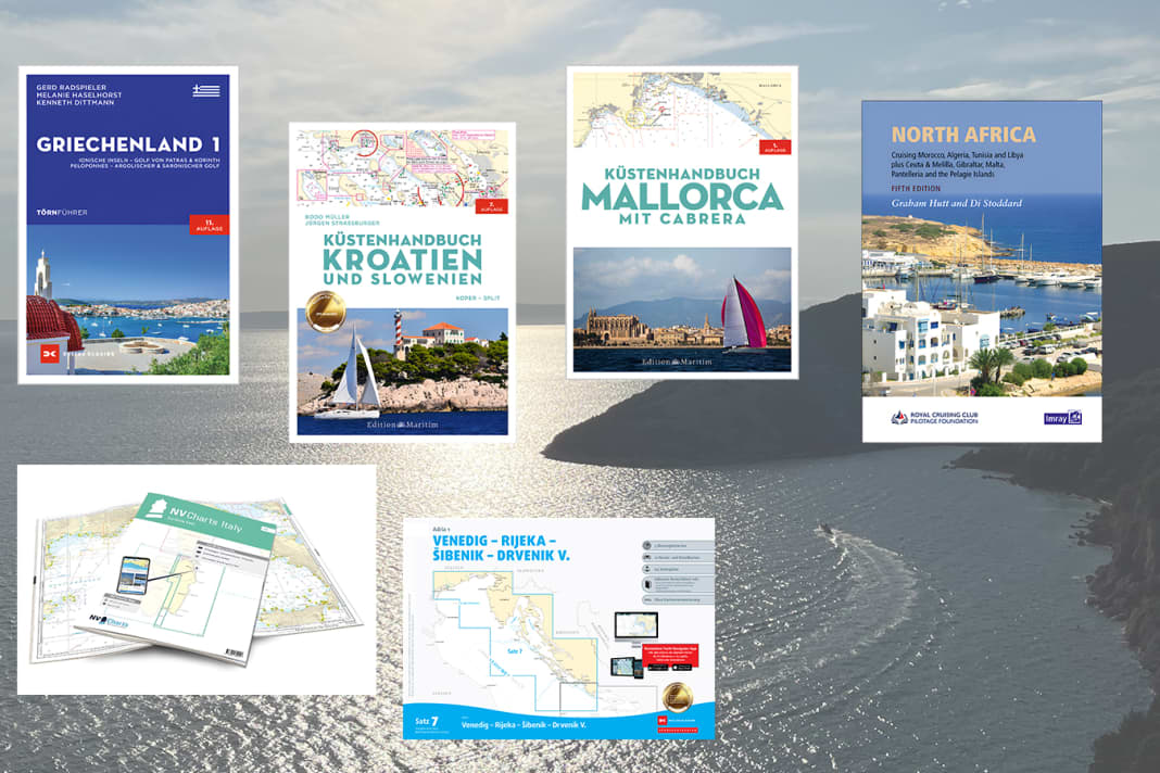 Wir stellen neue Törnliteratur für das Mittelmeer vor