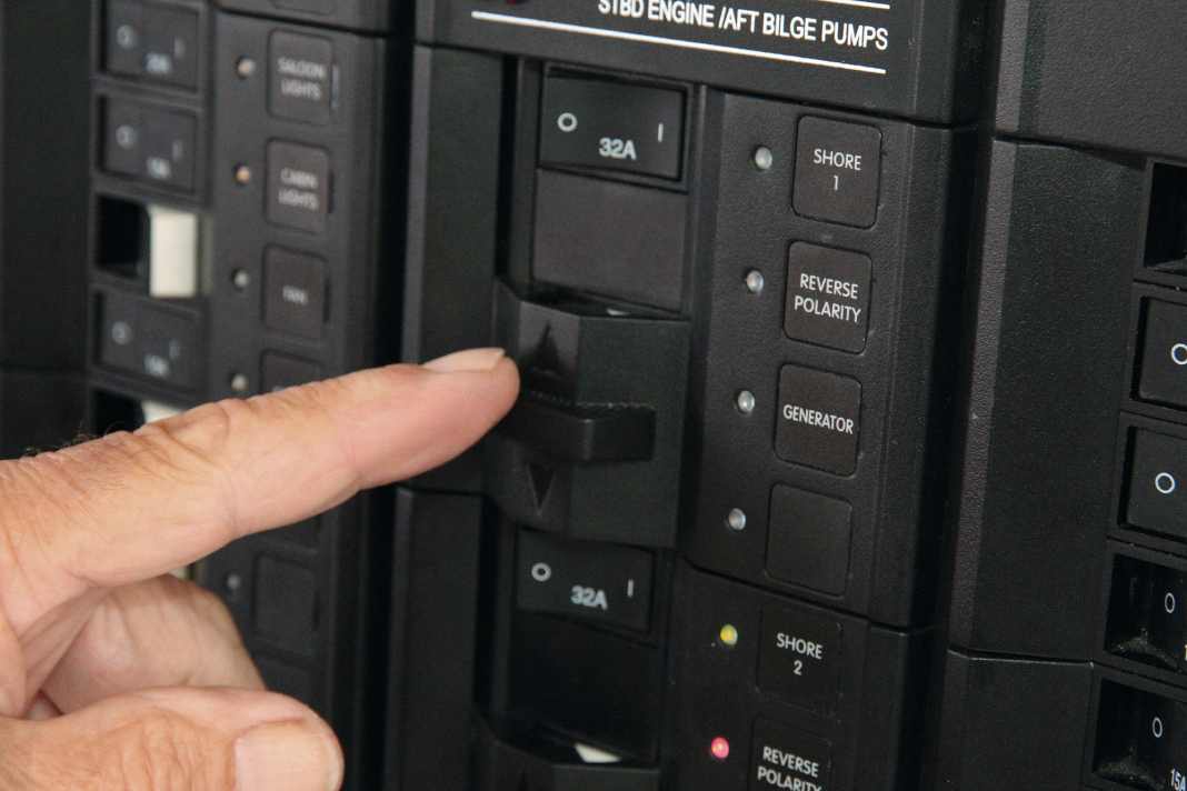 If no shore power is available, ...