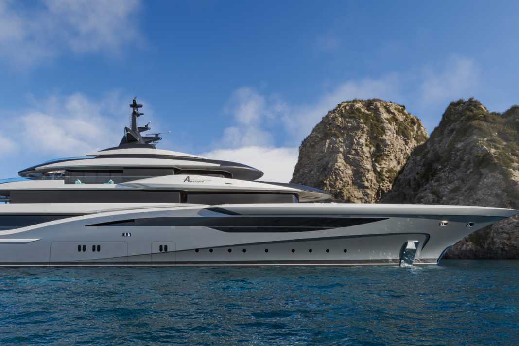 Amarcord 82: The dynamic lines were designed by Nuvolari Lenard’s studio.