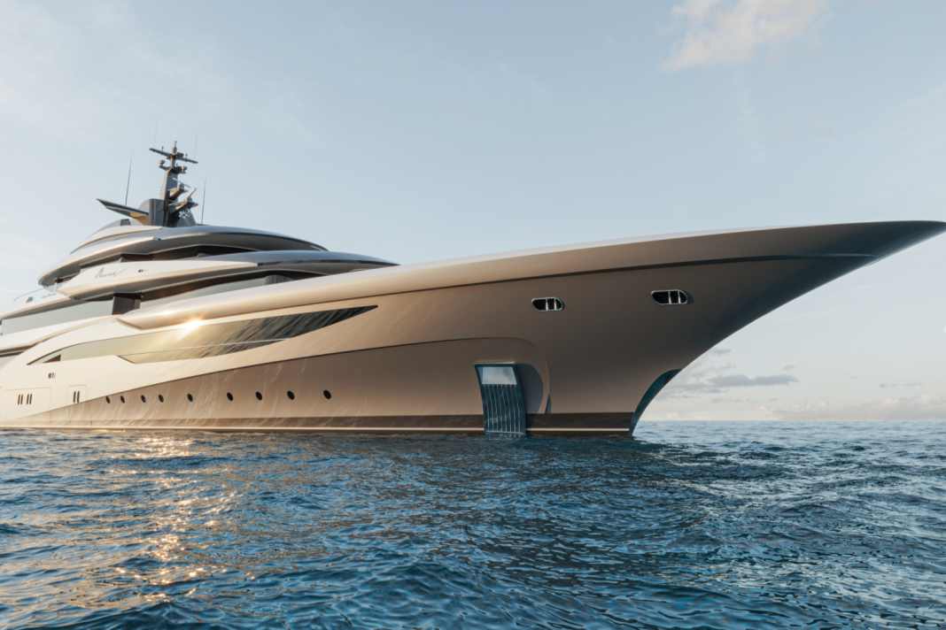 86 metres: Nuvolari Lenard designed this second concept in the Amarcord series.