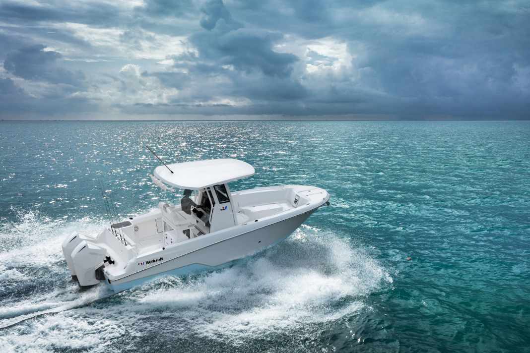 Wellcraft has completely redesigned the deck of the 243 Fisherman.