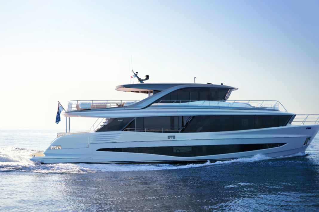 The 27-metre-long X90 is set to glide through the waves from spring 2026.