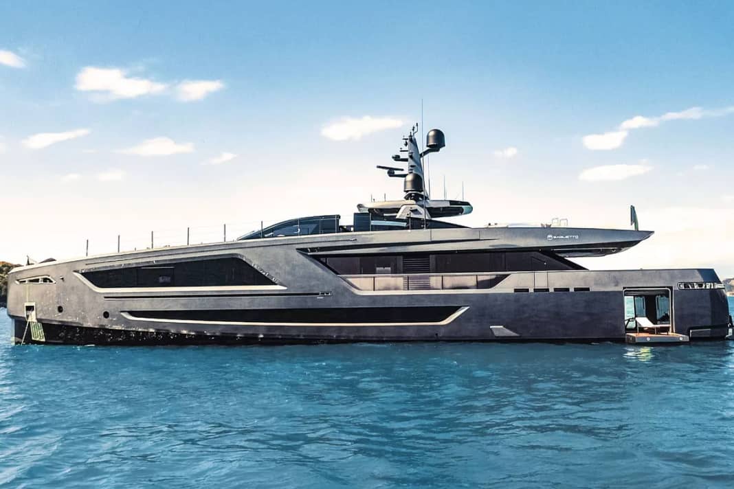 „Panam“ , 40-Alu-Meter von Baglietto | o