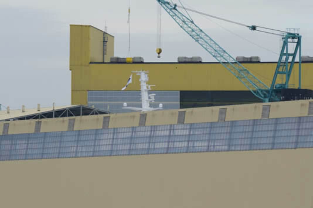 Launch of "Azzam", 5 April 2013, Bremen-Vegesack