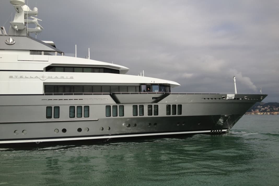 "Stella Maris" in der Bucht von La Spezia.