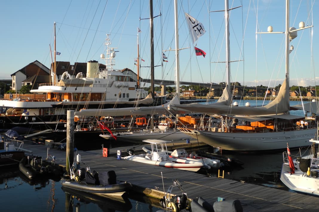 Ocean Village Marine in Southampton.
