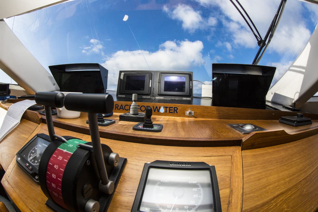Control centre of the "Race for Water".