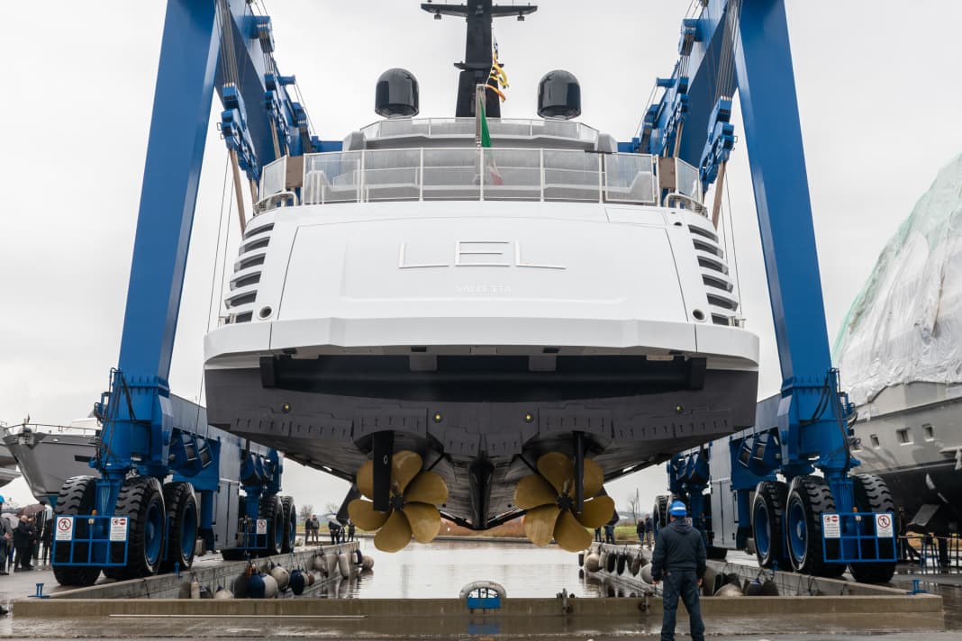 "LEL"-Launch bei Rossinavi in Pisa